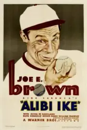 Alibi Ike Poster Joe E Brown 1935 Old Movie Photo