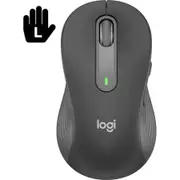 Logitech Signature M650 Large Left Handed Wireless Mouse Ergonomic Graphite Grey