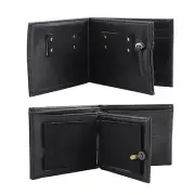 Magic Trick Fire Flaming Wallet Leather Street Show Close Up Magic Pros-See Demo