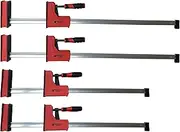 VMTW Cabinet Door Parallel Fixed Jaw Cabinet Makers clamp Set of 4 (2x24"+2x32")