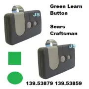 2 For Sears Craftsman Garage Door Opener Remote Control 3 Button 53879 139.53879