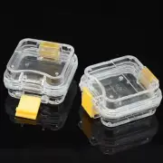 1x Dental Complete Denture Protector Storage Box False Teeth Case Retainer Clear