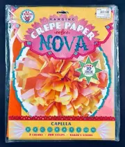 CREPE PAPER NOVA CAPELLA DECORATION GIANT 10” HANGING DECOR EEBOO NEW SEALED