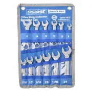 Kincrome K3033 - Stubby Combination Spanner Set 12 Piece Metric/Imperial