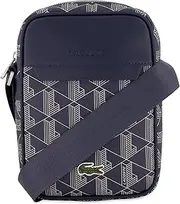 [Lacoste] The Blend Key Chain Feature Shoulder Bag, dark navy, Free Size