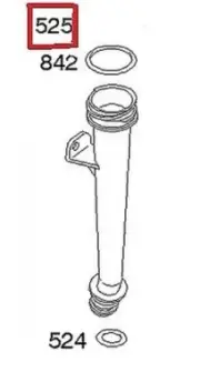 Hose Stand Original Engine Lawn Mower Lawnmower Briggs & Stratton 692093