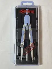 Rotring BTS 4C Tools Rapid Adjustment Compass, New (old Stock) Germany