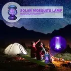 Bug Zapper Solar Powered Portable Outdoor Mosquito Killer Fly Trap Lantern HOT