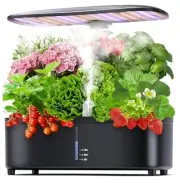 Misting Hydroponic Growing System 15 Pods Herb Garden Kit Indoor, 5L Large Tank