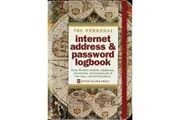 Peter Pauper Press The Personal Internet Address & Password Logbook World 319074