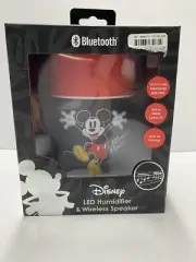 New Mickey Mouse Disney LED Humidifier and Wireless Bluetooth Speaker
