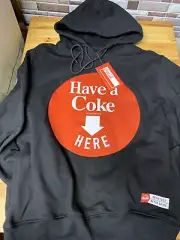 Freeze Max Men's Black Coca-Cola Have A Coke Here Pullover Hoodie