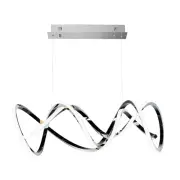 Modern E20468 Signature 41"W LED Abstract Chandelier - Black