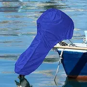 Outboard Boat Motor Cover Outboard Cover 420 Oxford Fabric Covers Replacement with Storage Bag for Motors from 6 to 30