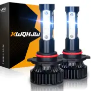 4-Sides 9005 LED Headlight Super Bright Bulbs Kit 5500LM HIGH/LOW Beam 6000K (for: Suzuki)