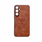 Slim Leather Case For Samsung Galaxy S24 S23 Ultra Plus S22 S21 Shockproof Cover
