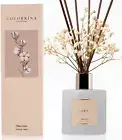 Reed Diffuser Set, 6.7 Oz Clean Linen Scented Diffuser with Sticks Home Fragranc