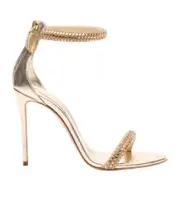 Casadei Stratosphere Julia Wonder Sandals 39.5 Nude