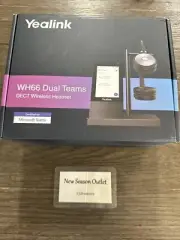 Yealink WH66 Workstation DECT Wireless Headset Teams Edition WH66-DUAL•LCD Touch