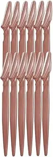 Dermaplaning Tool-12pc Face Razors for Smooth Skin Eyebrow Trimmer Facial Hair Remover for Women and Men