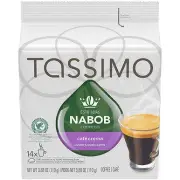Tassimo Nabob Cafe Crema Single Serve T-Discs, 110g/3.9 oz., 14 T Discs