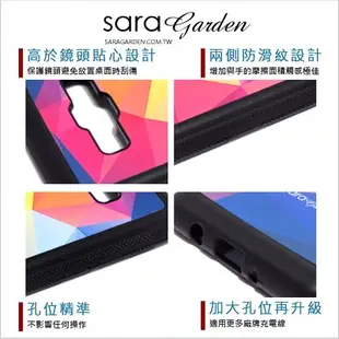 SaraGarden 客製化 三星 Note8/Note5/J72016/S8手機殼【多款手機型號提供】彩虹三角 光盾