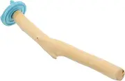 CIYODO Bird Perch Stand Natural Parrot Perch for Foot Exercise Easy Installation Birdcage Accessories for Birds Fun and Practical Paw Grinding Stick