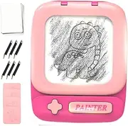 Drawing Board for Kids | Cartoon Drawing Board Graffiti Rubbing Doodle Pad | Shape Educational Toy Puzzle Writing Tablet for Party & Toddler