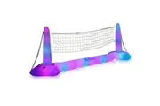 Poolcandy Illuminated Giant Floating LED Volleyball Set
