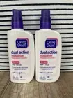 Clean & Clear Dual Action Moisturizer Oil-Free Old Formula (Lot of 2)