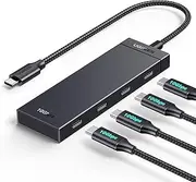 UGREEN USB C Hub, 10Gbps 4 in 1 Type C Splitter with 4 USB C 3.2 Gen 2 Ports for PC, Laptops, MacBook Air, iPad, iPhone 16/15 Pro Max, Surface, and More (0.3M)