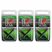 Tungsten Skinny Drop Shots 3 Pack Lot (6 Weights) - 1/2 oz