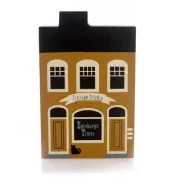 Cat's Meow Village Edinburgh Times Building Retired New Old Stock Nos Pine