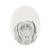 Labrador Retriever tombstone with a picture of a dog Art-Dog