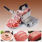 Hi-Q Manual Control Meat Slicer Stainless Cutting Beef Mutton Sheet Food Kitc mw