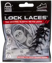 Lock Laces Original No Tie Shoe Laces - Cool Grey