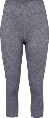 Li Ning Women's Leggings LALETTE Training Pants Short Capri, Gray, XL