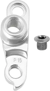 ECSiNG 1 x Bicycle Derailleur Hanger Aluminium Alloy M12 x 1.5 mm Derailleur Hanger with Screws Replacement Part GH-187 Compatible with Whyte Bicycle for M12 x 1.5 mm Thru Axle