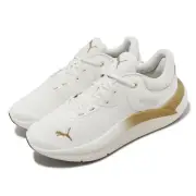 Puma Softride Pro Molten Metal Wn Warm White Gold Women Running Shoes 378852-02