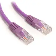 Startech Cat5e Utp Patch Cable - 1 X Rj-45 Male - 1 X Rj-45 Male - 6ft - Purple