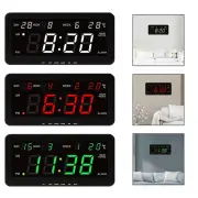 Digital Wall Clock Calendar Practical Alarm Clock for Classroom Gym Indoor