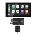 JVC KWV660BT 6.8" Double-DIN CD/DVD Multimedia Receiver + SiriusXM SXV300v1