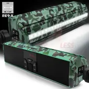 Waterproof Bluetooth Motorcycle Stereo Speakers Soundbar Audio System USB ATV
