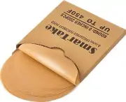 SMARTAKE 200 Pcs Unbleached Parchment Paper Baking Sheets Round, 8 Inches Precut