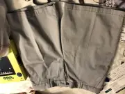 short pant flat front 36w 9.5 inseam