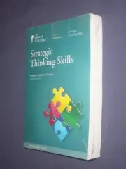 Teaching Co Great Courses TRANSCRIPTS : STRATEGIC THINKING SKILLS sealed