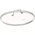 Scanpan Impact 26cm Tempered Glass Lid Cover w/ Stainless Steel Rim/Handle Round
