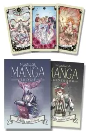 MYSTICAL MANGA TAROT KIT Deck Card Book Set anime fortune oracle cards
