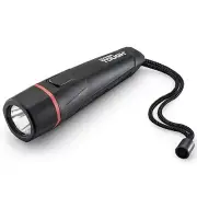 Hyper Tough 150-Lumen LED RUBBER FLASHLIGHT IPX4 Water Resistant | Oil & Solvent