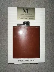 Modern Expressions Flask and Funnel Brown. New